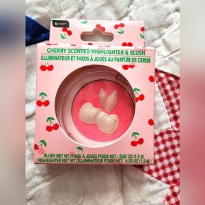 B Color Cherry Scented Highlighter and Blush